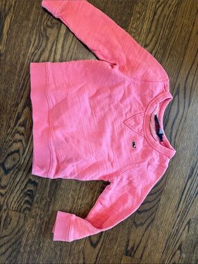 Vineyard Vines Kids Coral Pink Pullover Sweatshirt